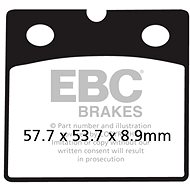EBC Brake pads FA171HH - Motorbike Brake Pads