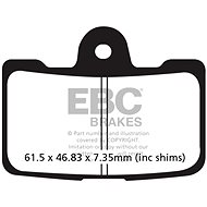 EBC Brake pads FA454/4HH - Motorbike Brake Pads