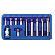 VOREL Bit set 11 pcs CrV multi-tooth TO-66770 - Bit Set