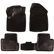 SIXTOL 3D Rubber Mats for JEEP Cherokee, 2016-2019 SUV, USA - Car Mats