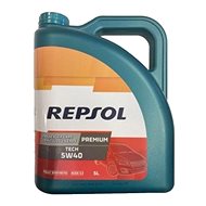Repsol Premium TECH  5W/40 - 5 L - Motor Oil