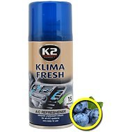 K2 Osviežovač KLIMA FRESH 150 ml BLUEBERRY - Čistič klimatizácie