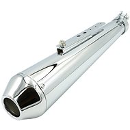 R-Tech Retro tuned exhaust - Colour: Chrome - Exhaust Tail Pipe