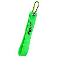 Pendant with carabiner reflective SOR green - Charm
