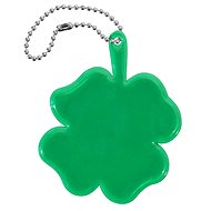 Pendant reflective FOUR-LETTER - green - Charm