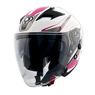 Yohe 878-1M Graphic, Pink Size S - Motorbike Helmet