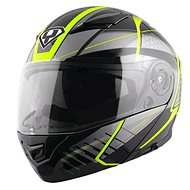 Yohe 950-16, Black, Fluo Size M - Motorbike Helmet