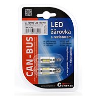 COMPASS 10 SMD LED 3chips 12V T10 2pcs - LED Car Bulb