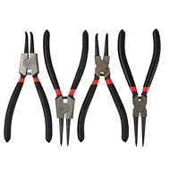 GEKO Seeger pliers set 4pcs, straight and curved, 180mm - Snap Ring Pliers