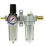 GEKO Pressure Regulator with Filter and Manometer and Prim. Oil, Max. Pressure of 1.0MPa - Pressure Meter