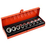 GEKO 9-Piece Torx Socket Set, 4-14mm, 1/2" - Standard Socket Set