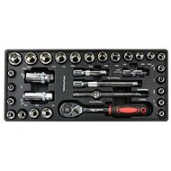 GEKO Socket Insert - Ratchet Set 3/8" 8-22mm CRV - Organiser