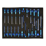 GEKO Insert for Socket - Set of Screwdrivers 21 pcs - Organiser