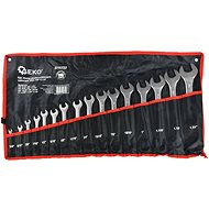 GEKO 16-Piece Combination Spanner Set, 1/4"-1 1/4" - Flat Wrench Set