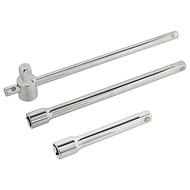 GEKO Sliding T-Handle Nut Driver Set Extension Bar 1/2" 3 pcs - Attachment