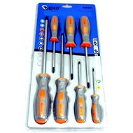 GEKO Phillips Screwdrivers, Set of 7, CrV, GEKO - Screwdriver