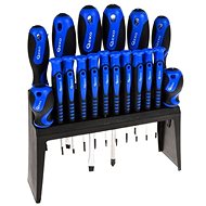 GEKO Set of 18 Screwdrivers in a Stand - Screwdriver