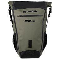 OXFORD Waterproof backpack Aqua B-25 (khaki / black, volume 25 l) - Motorcycle Bag