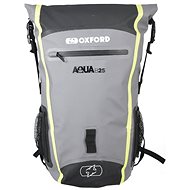 OXFORD Waterproof Backpack Aqua B-25 (Black/Grey/Yellow Fluo, volume 25l) - Motorcycle Backpack