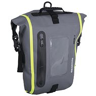 OXFORD Aqua M8 motorcycle tank bag (black / gray / yellow fluo, with magnetic base, volume 8 l) - Tank Bag