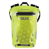 OXFORD Waterproof backpack AQUA V20 (yellow fluo, volume 20 L) - Motorcycle Bag