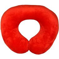 SOTRA Cestovní polštář Bagel - Červený - Polštář