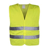 COMPASS Warning Vest Yellow XXL EN 20471: 2013 + A1: 2016 - Reflective Vest