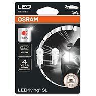 OSRAM LEDriving SL W5W, červená, 12 V, dva kusy v balení - LED autožiarovka