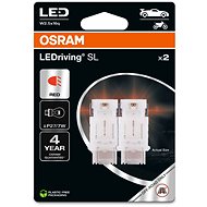 OSRAM LEDriving SL P27/7W Red 12V two pieces in a pack - LED Car Bulb