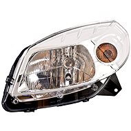 ACI DACIA Sandero 08- Front light H4 (cable operated+mechanisus) chrome L - Front Headlight
