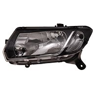 ACI DACIA Logan 13- front light H4 (man. operated) black L - Front Headlight