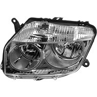 ACI DACIA Duster 10-front light H7+H1 (cable operated), chrome frame (4x2 version) L - Front Headlight