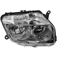 ACI DACIA Duster 10-front light H7+H1 (cable operated), chrome frame (4x2 version) P - Front Headlight