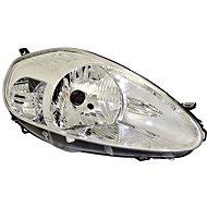 ACI FIAT GRANDE PUNTO 05-08 front light H4 (electrically operated + motor) chrome P - Front Headlight