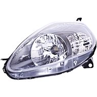 ACI FIAT GRANDE PUNTO 05-08 front light H4 (electrically operated + motor) black L - Front Headlight