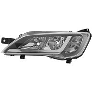 ACI PEUGEOT BOXER 14- front light H7+H7 (electrically operated + motor) black L - Front Headlight