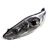 ACI FORD FIESTA 08- front light H7+H1 with lens (electrically controlled + motor) chrome L - Front Headlight