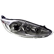 ACI FORD FIESTA 08- front light H7+H1 with lens (electrically controlled + motor) chrome P - Front Headlight