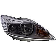 ACI FORD FOCUS 08- front light H7 + H1 (electrically controlled + motor) chrome P - Front Headlight
