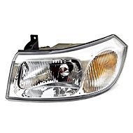 ACI FORD TRANSIT 00- front light H4 with flasher (electrically controlled) chrome. L - Front Headlight