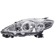 ACI MAZDA 5 05- 3 / 08- front light H7 + HB3 with turn signal (electrically controlled + motor) silv - Front Headlight