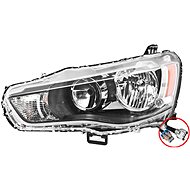 ACI MITSUBISHI OUTLANDER 09- front light HB3 + HB4 (electrically controlled) black L - Front Headlight