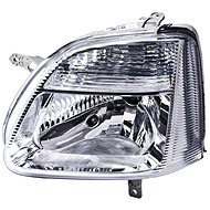 ACI OPEL AGILA 00- 3/02- front light with H4 flasher (electrically controlled) chrome L - Front Headlight