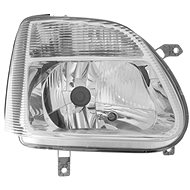 ACI OPEL AGILA 00- 3/02- front light with H4 flasher (electrically controlled) chrome P - Front Headlight