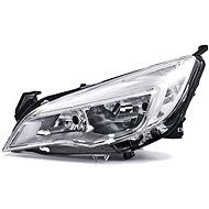 ACI OPEL ASTRA 09- front light H7+H7 (electrically operated + motor) chrome L - Front Headlight