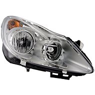 ACI OPEL CORSA 06- front light H7+H1 (electrically controlled) P - Front Headlight