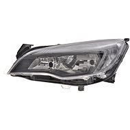 ACI OPEL ASTRA 12- front light H7+H7 (electrically operated + motor) black L - Front Headlight