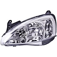 ACI OPEL CORSA 00- 10/02-7/04 front light H7+H7 with clear flasher (electrically controlled) L - Front Headlight