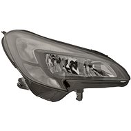 ACI OPEL CORSA 14- front light H7+H7 (electrically controlled) black P - Front Headlight