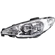 ACI PEUGEOT 206 6/03 -11/05 headlight H7 + H7 with turn signal (electrically operated) clear optics  - Front Headlight